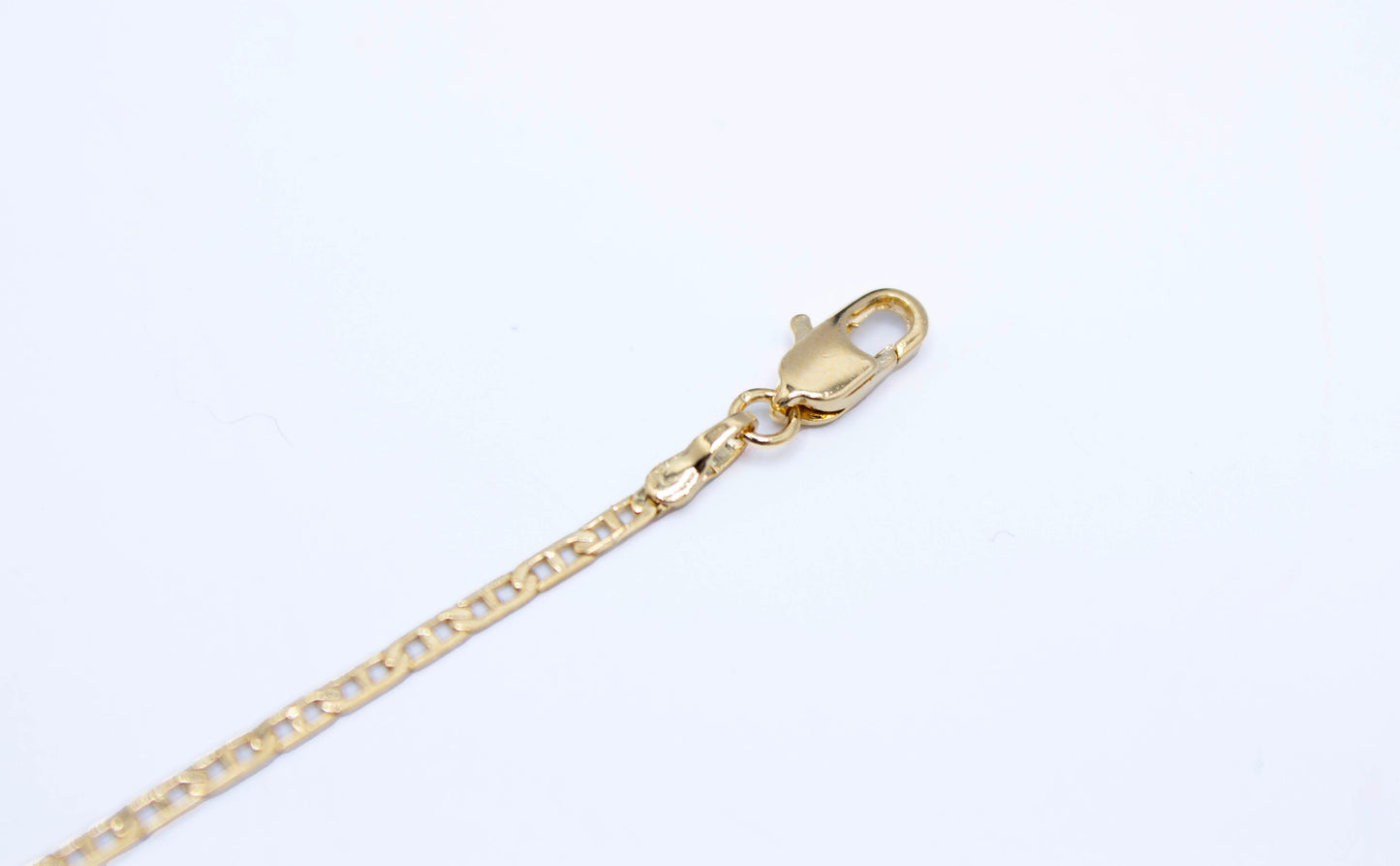 18K GF Flat Gucci Chain 1.4MM