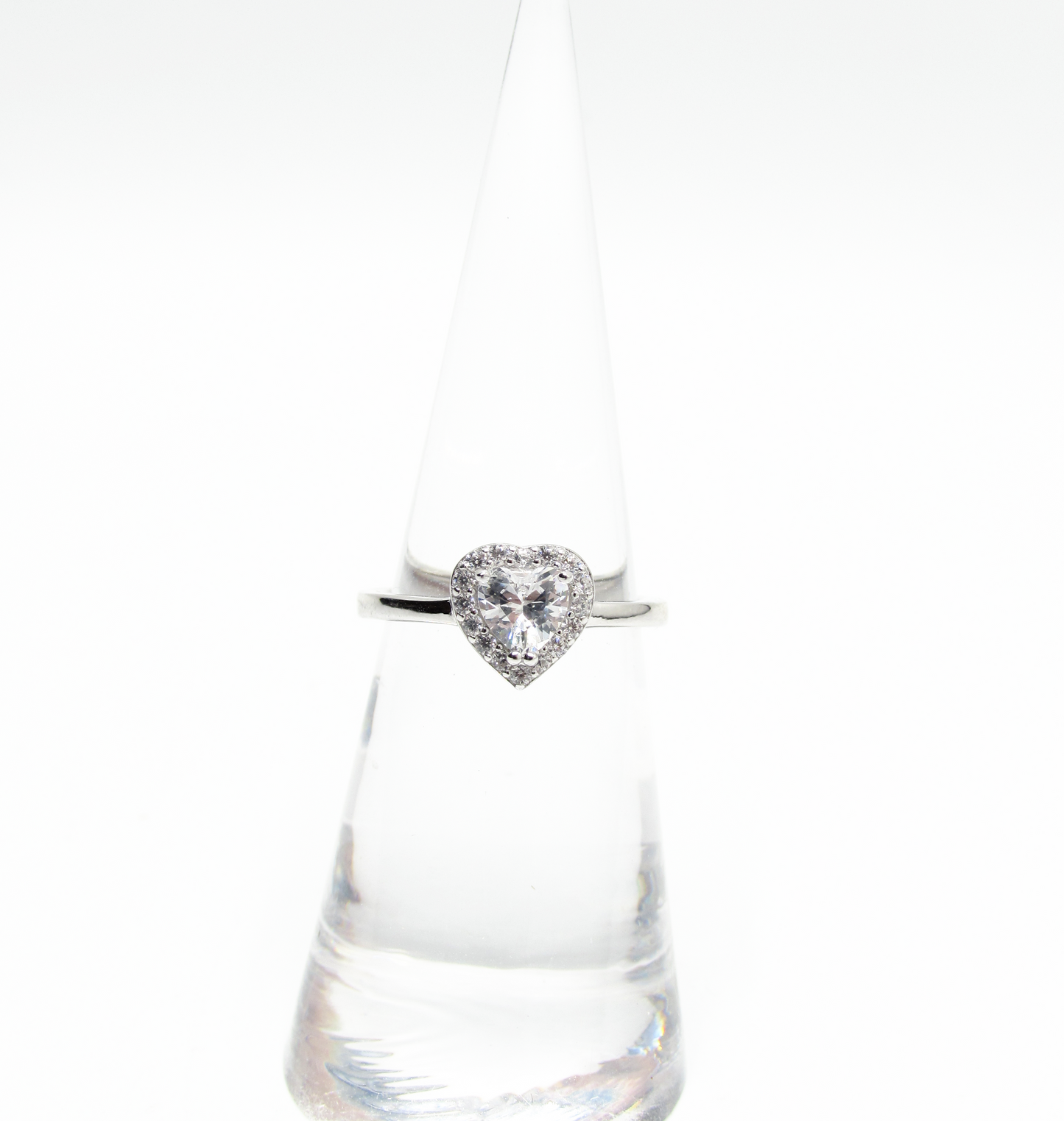 Heart Bling Ring .925