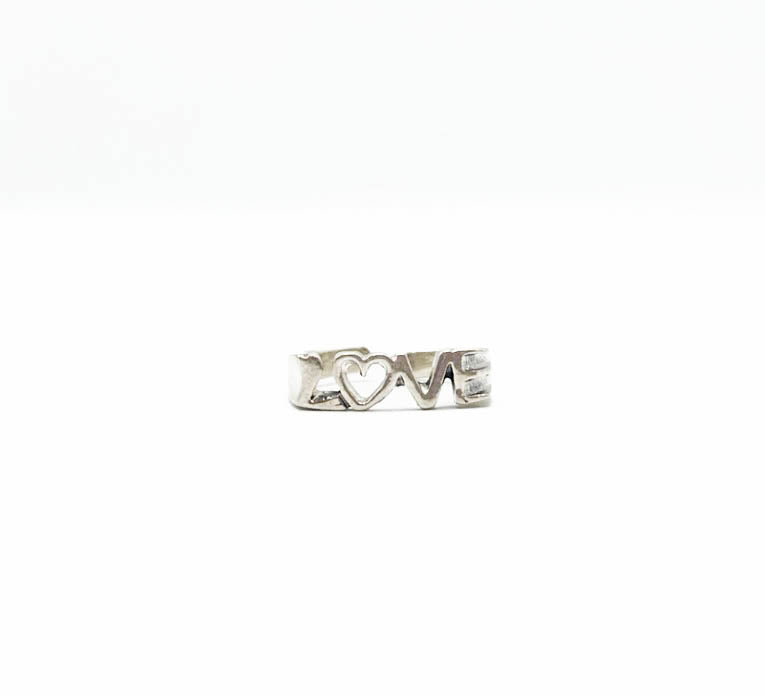 Love Toe Ring .925