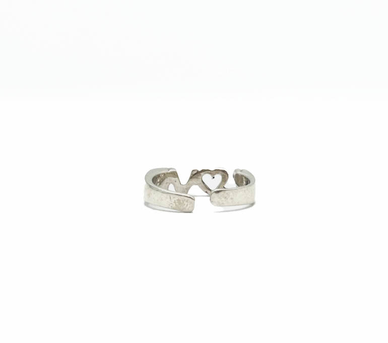 Love Toe Ring .925