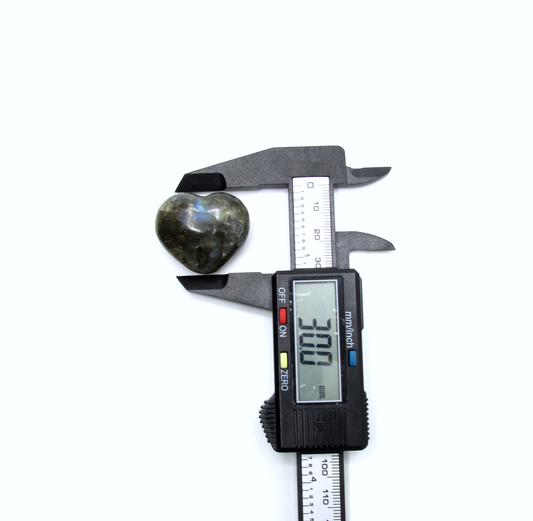 Mini Labradorite Hearts