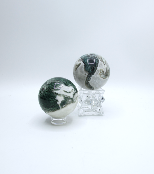 Moss Agate Sphere