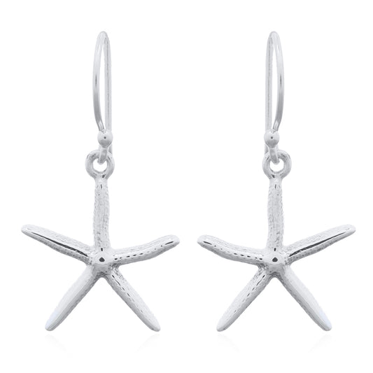 Nautical Starfish Earrings .925