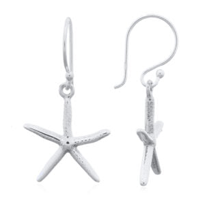Nautical Starfish Earrings .925