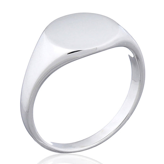 Round Signet Ring .925