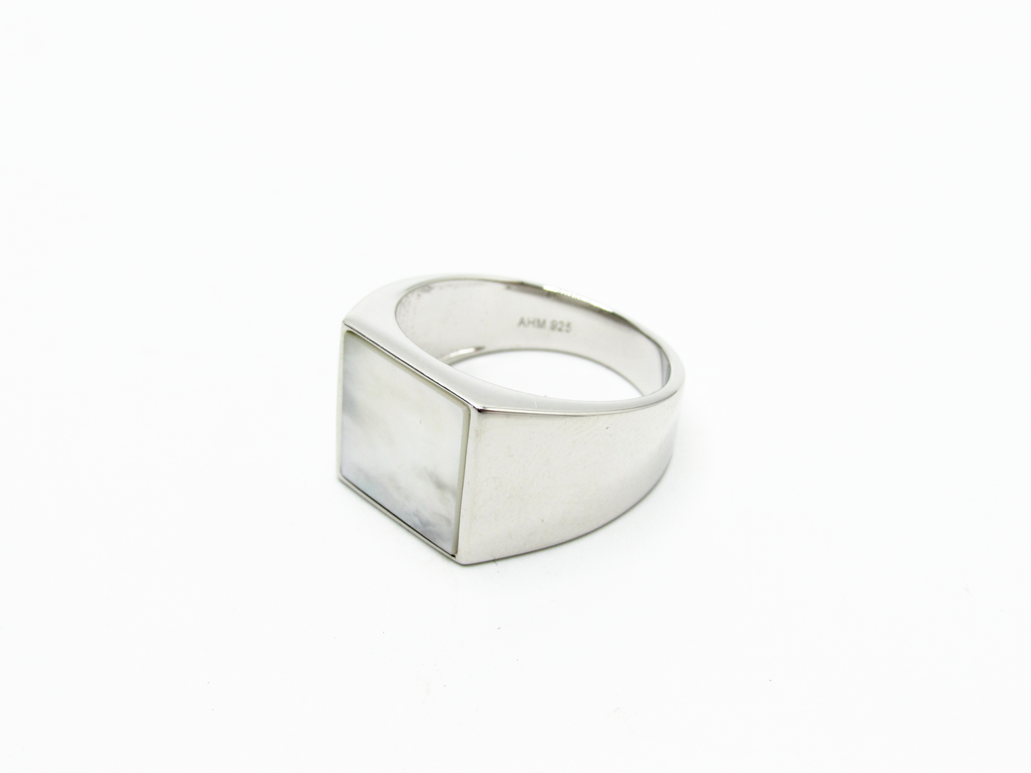 Pearl Signet Ring .925