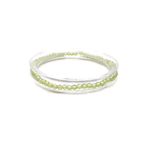 Peridot Mini Crystal Stretch Bracelet