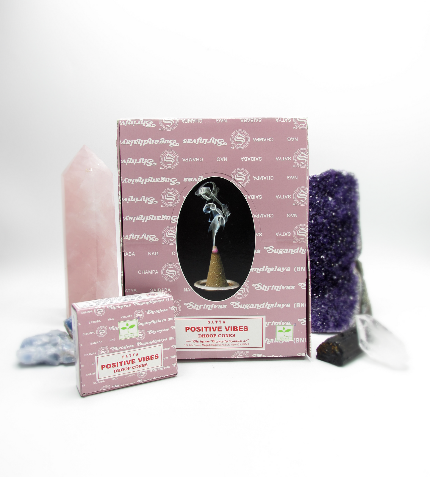 Satya Positive Vibes Cone Incense