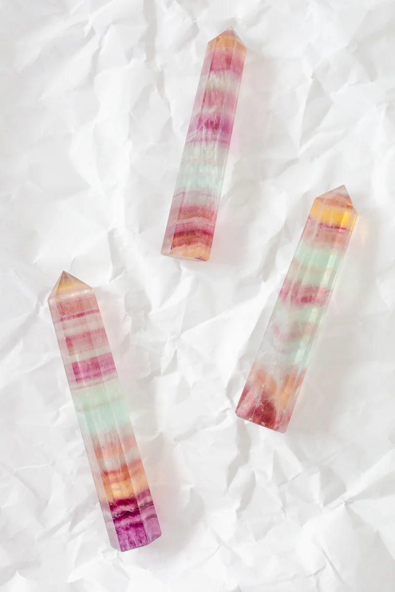 Rainbow Fluorite Tower