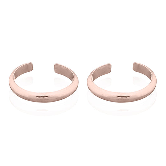 Rounded Rose Gold Ear Cuff