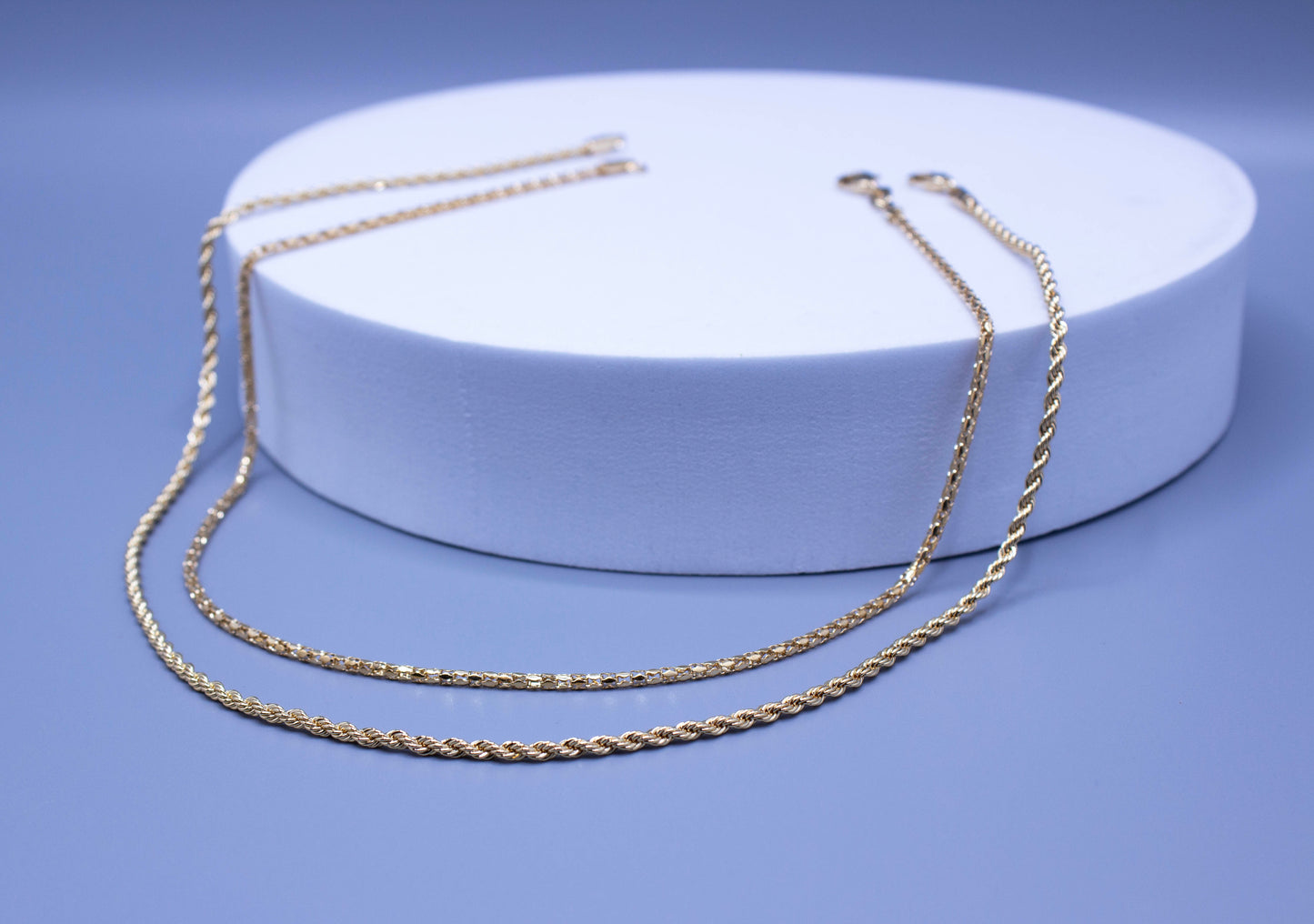 18K GF Rope Chain 18"