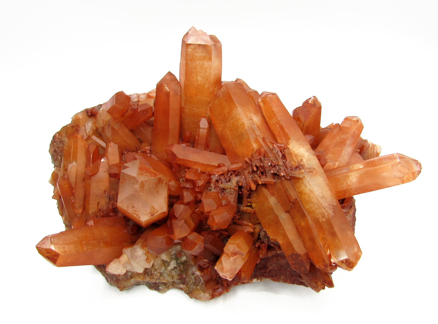 Red Quartz Cluster XL