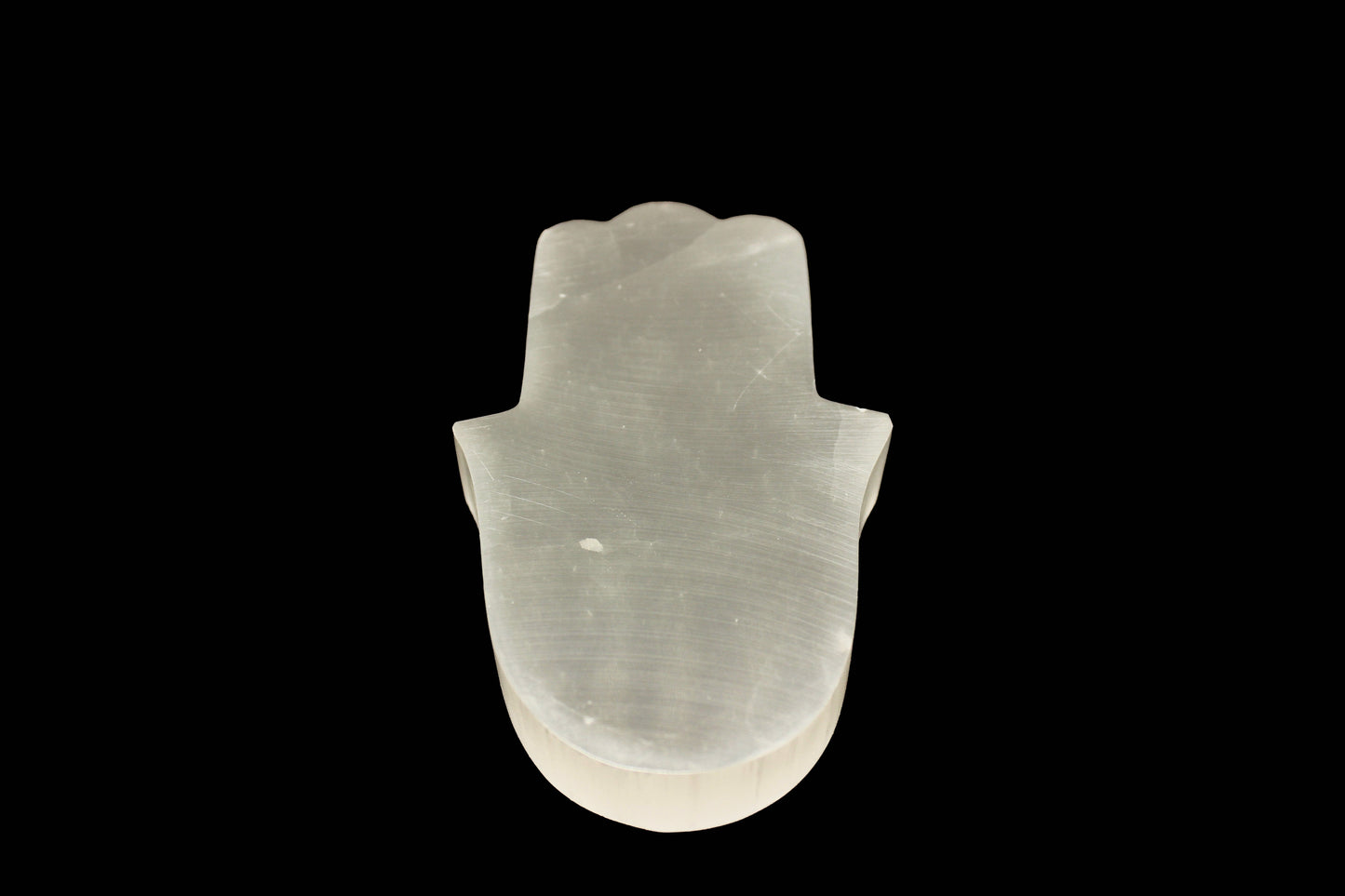 Selenite Hamsa Hand