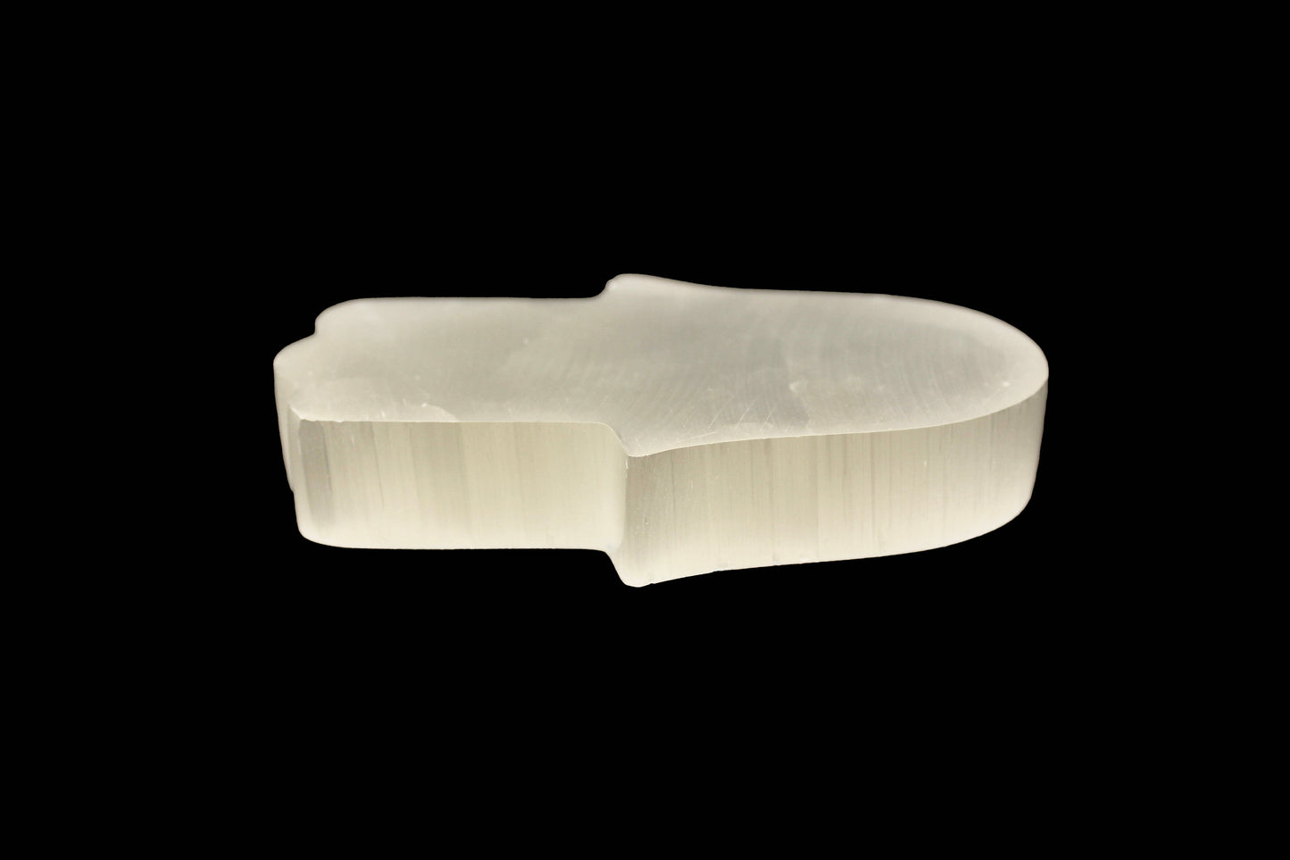 Selenite Hamsa Hand