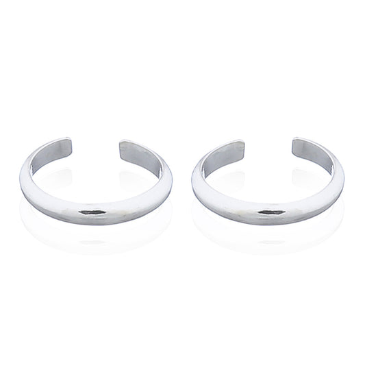 Rounded Silver Ear Cuff .925