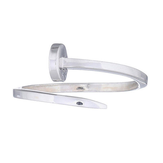 Wrapped Nail Ring .925