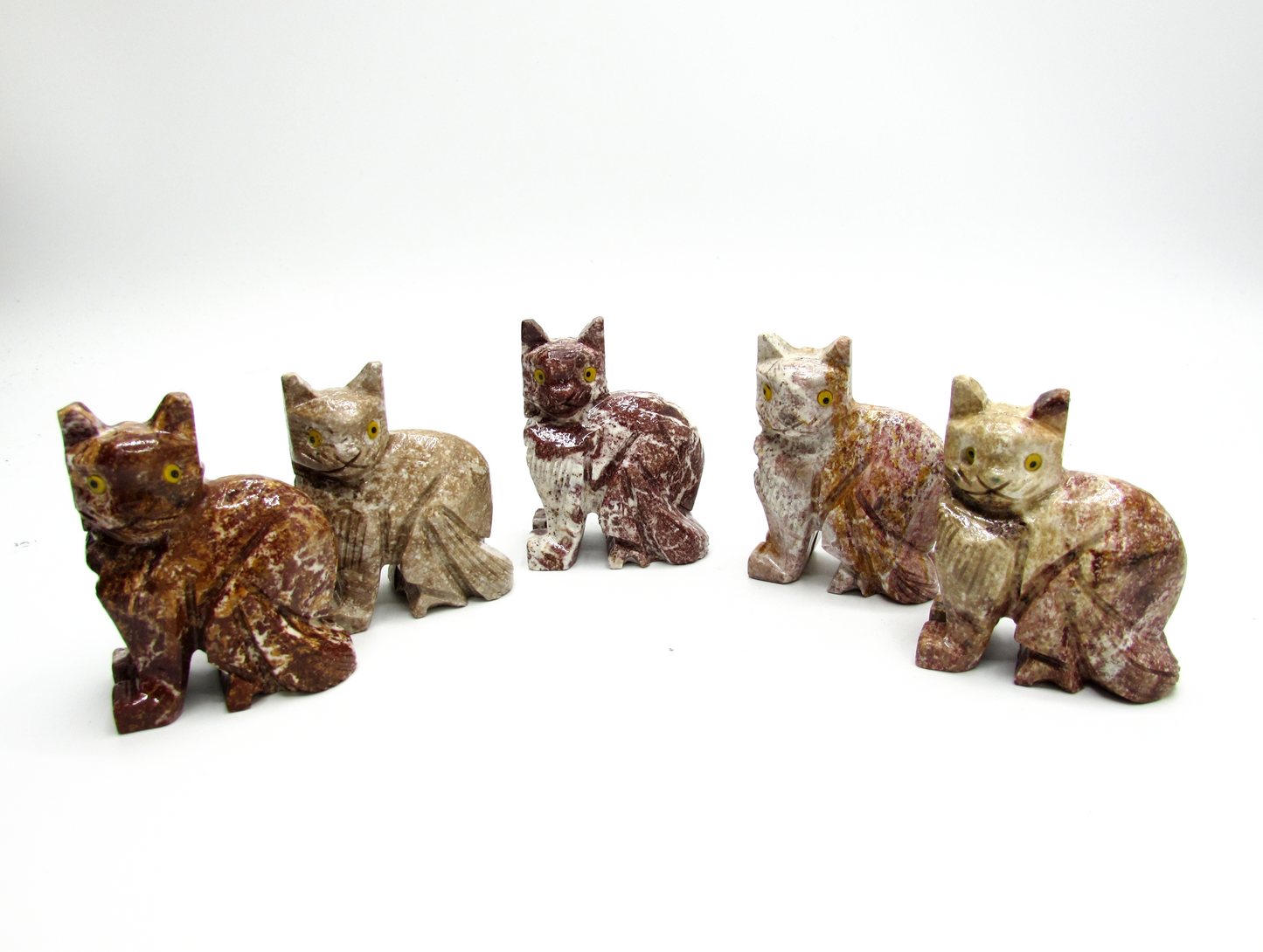 Soapstone Cozy Cat