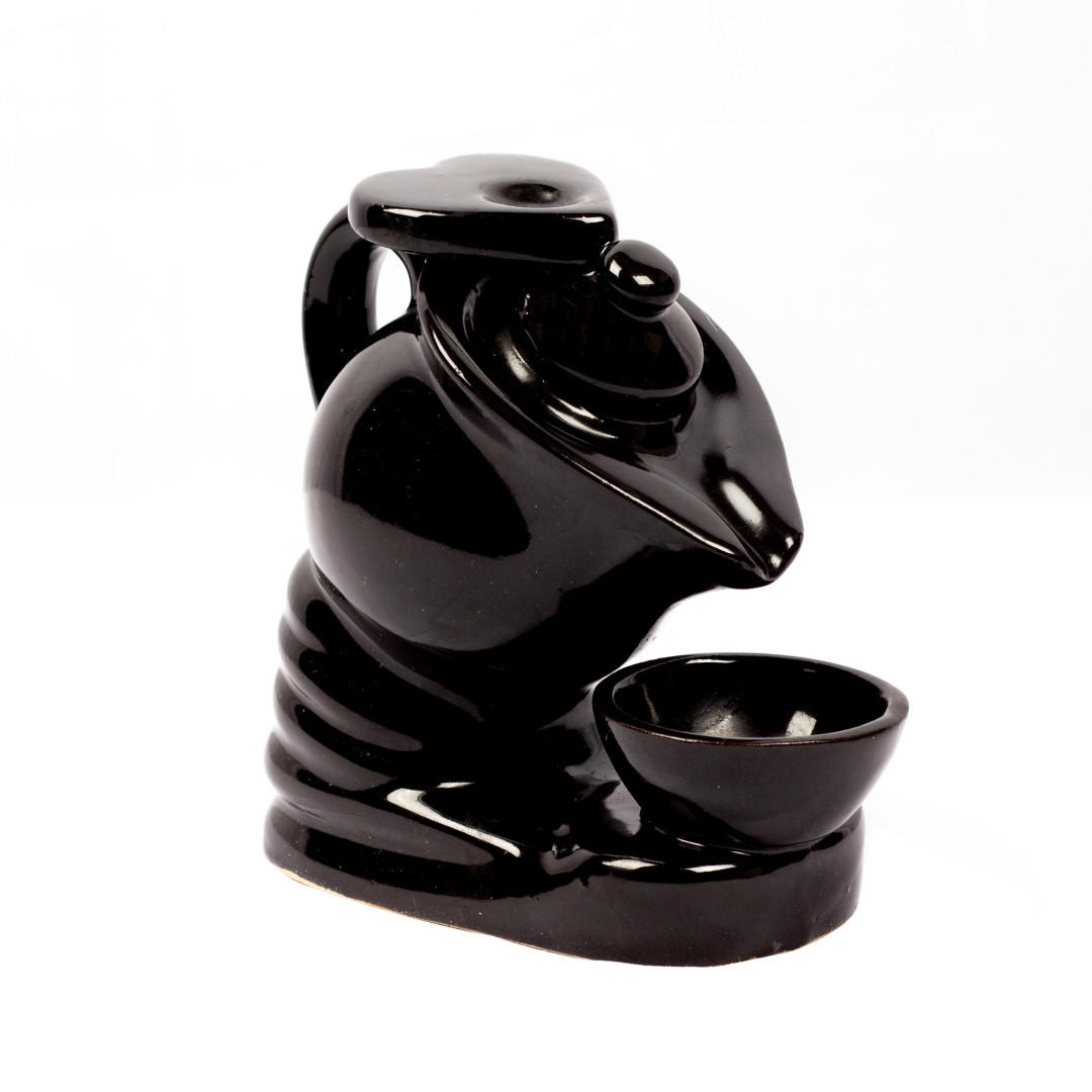 Tea Pot Ceramic Back Flow Cone burner
