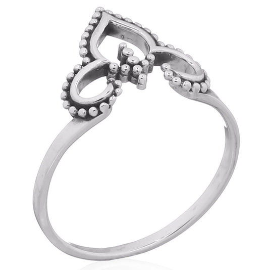 Boho Tiara Ring .925