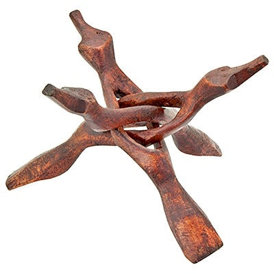 Handcrafted Teakwood Tripod Large