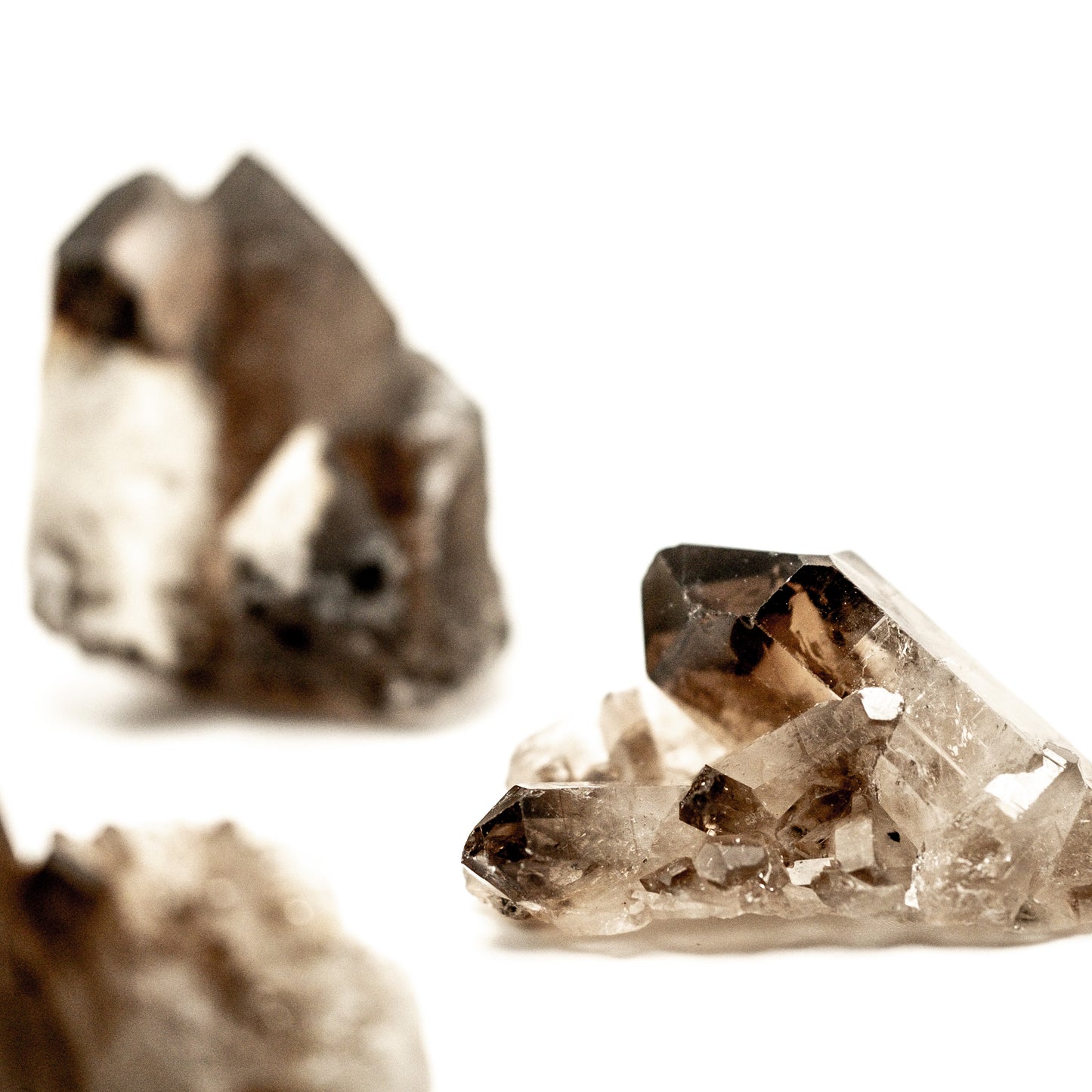 Smoky Quartz Cluster