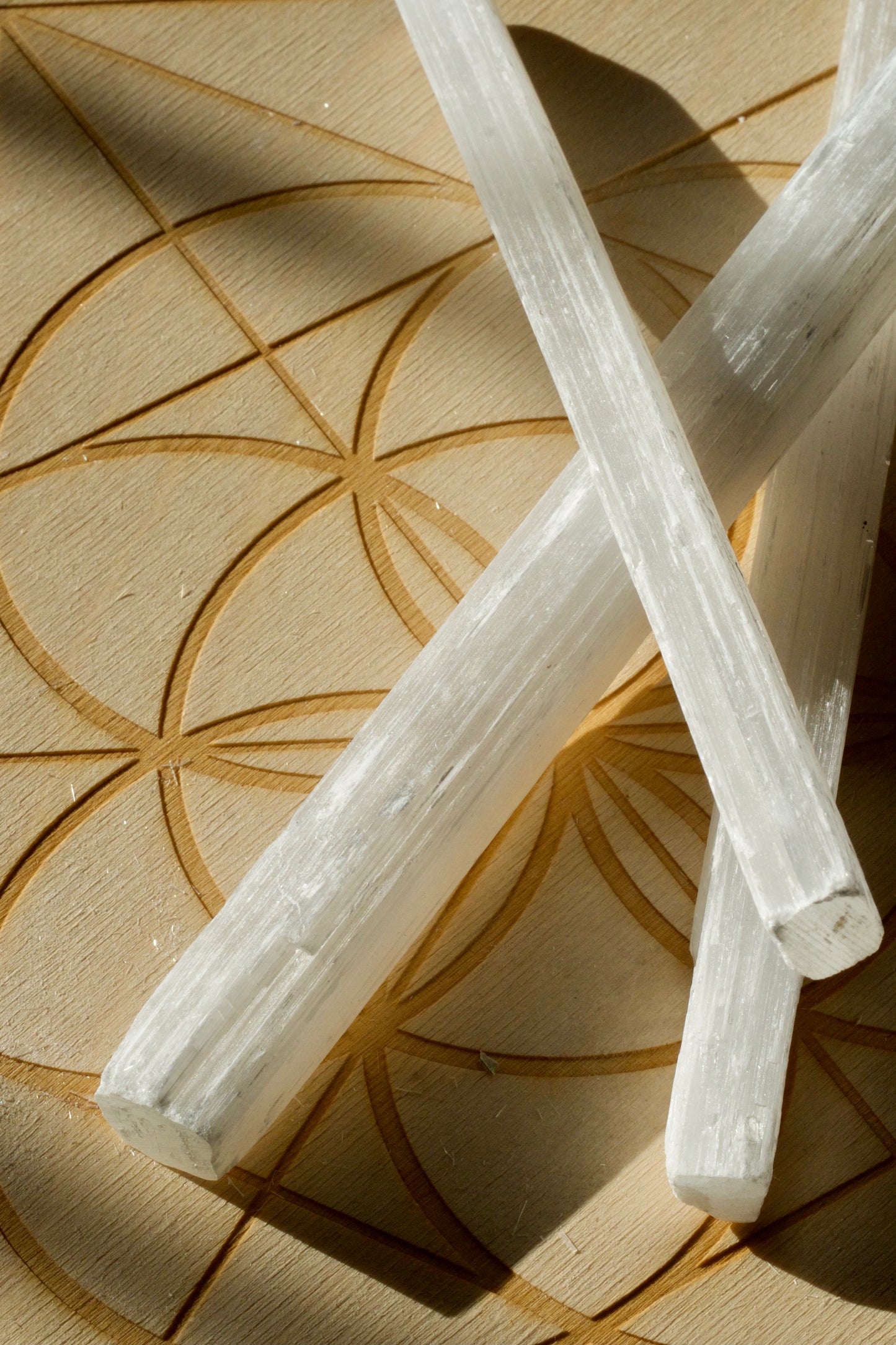Selenite Wand