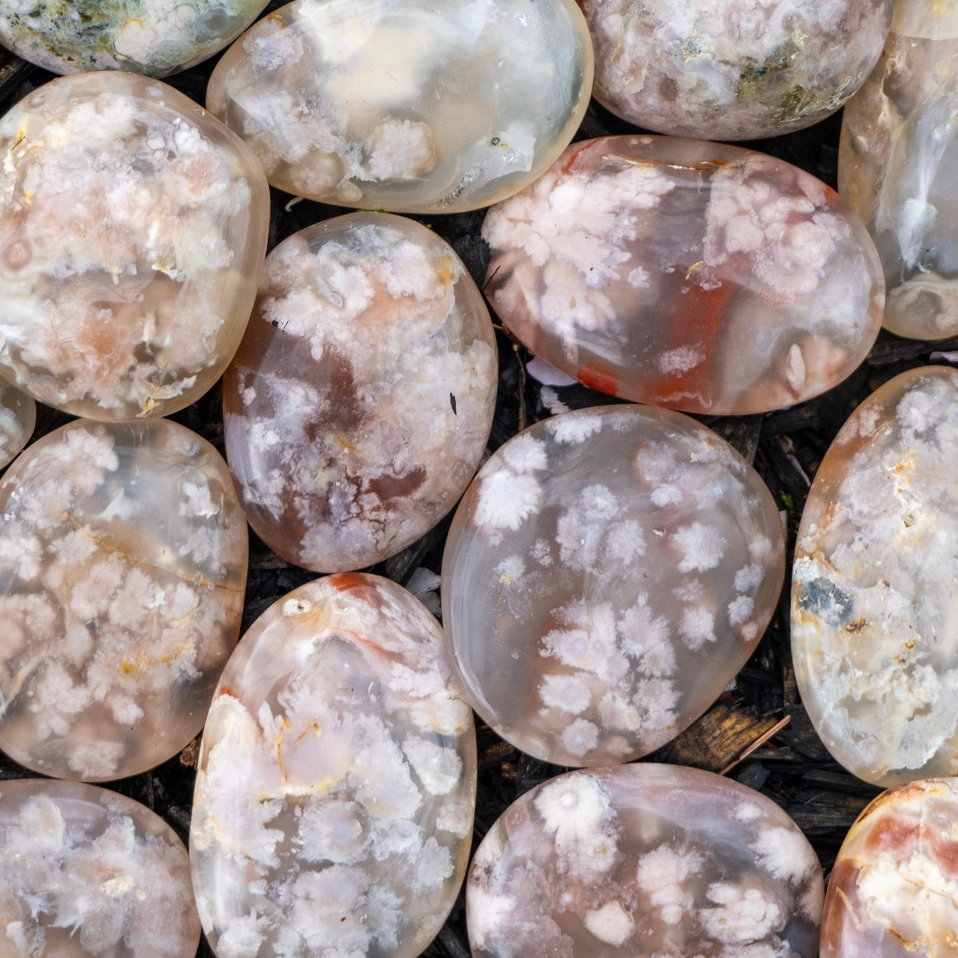 Aprilopal Flower Agate – ANGEL RA
