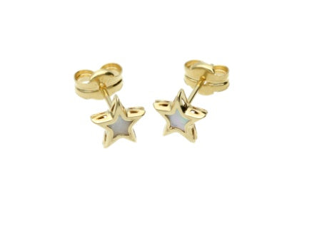 Shining Star Stud 14K Gold