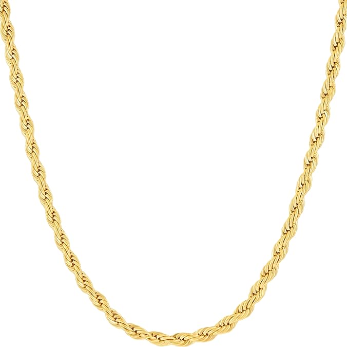 20" Rope Chain 14K GF Small