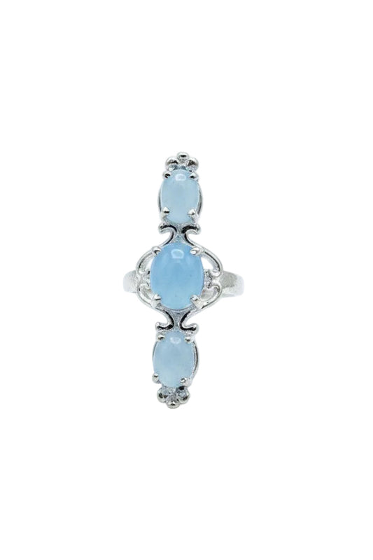 House of Chalcedony Ring .925