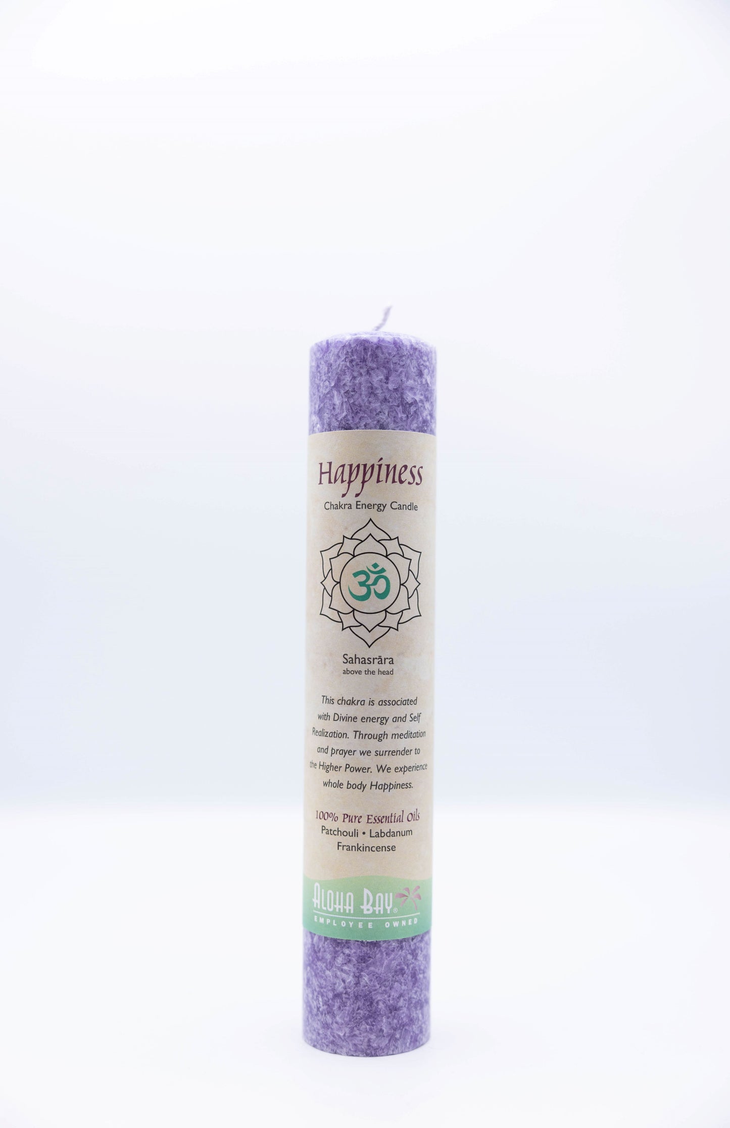 Chakra Candle Pillar Happiness