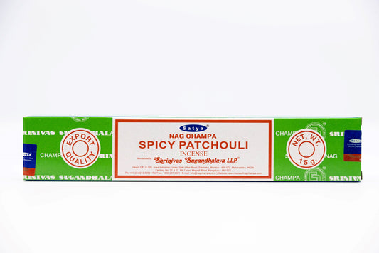 Satya Incense Spicy Patchouli