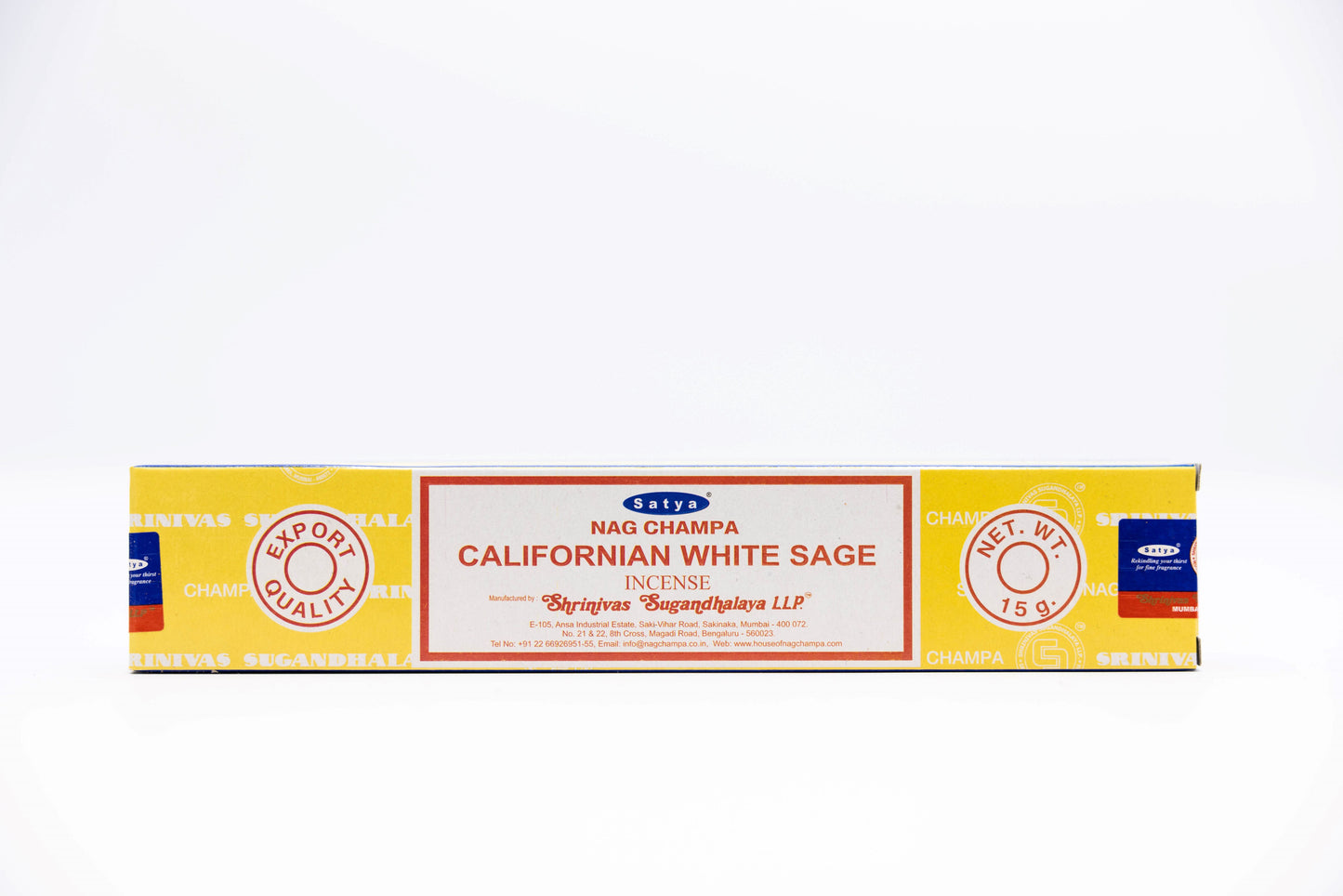 Satya Incense California White Sage