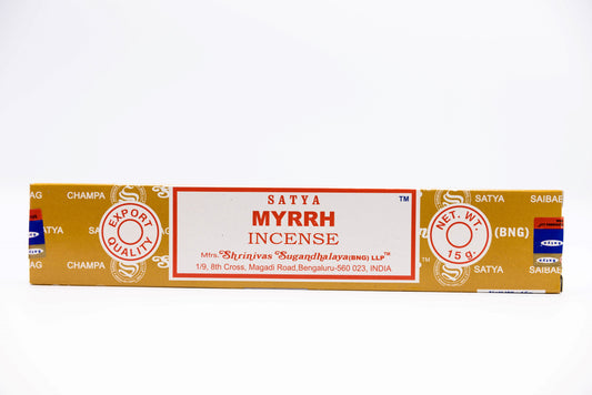 Satya Incense Myrrh