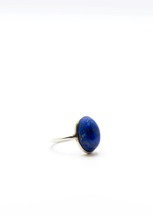 Lapis Lazuli Crystal Collection Ring .925