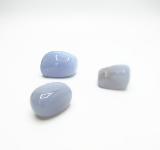 Blue Chalcedony Tumbled