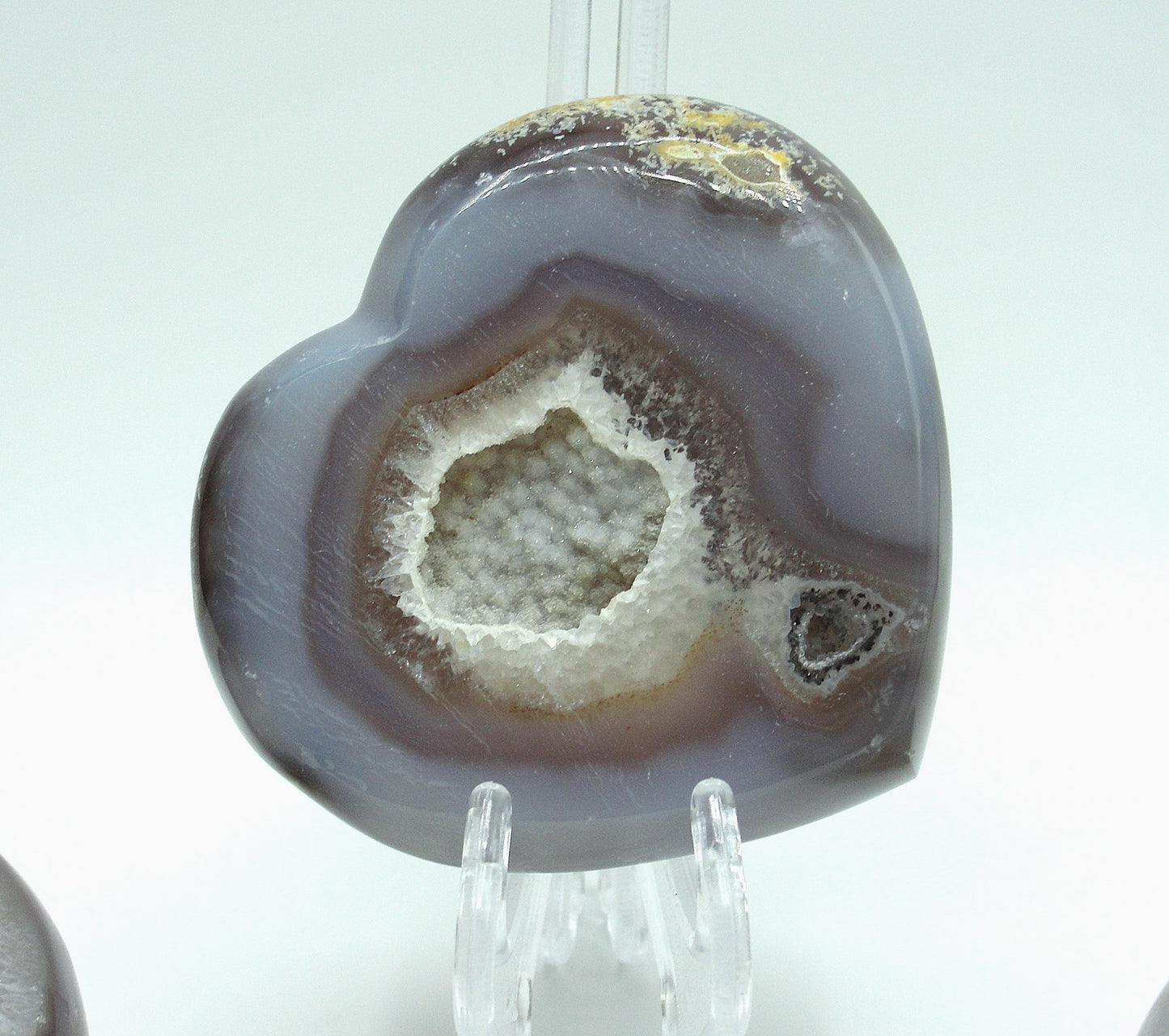 Druzy Agate Heart