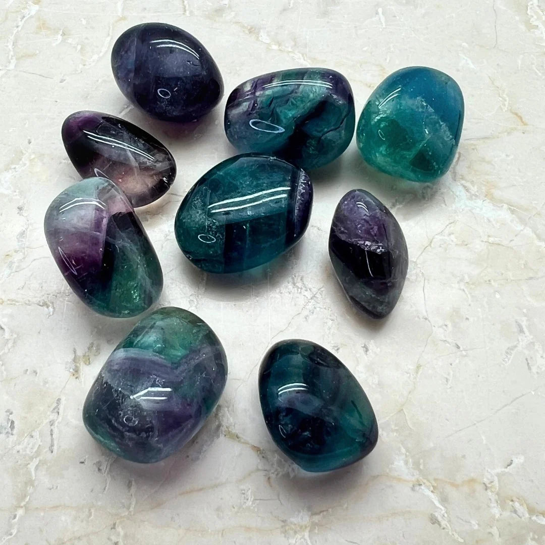 Large Freeform Fluorite