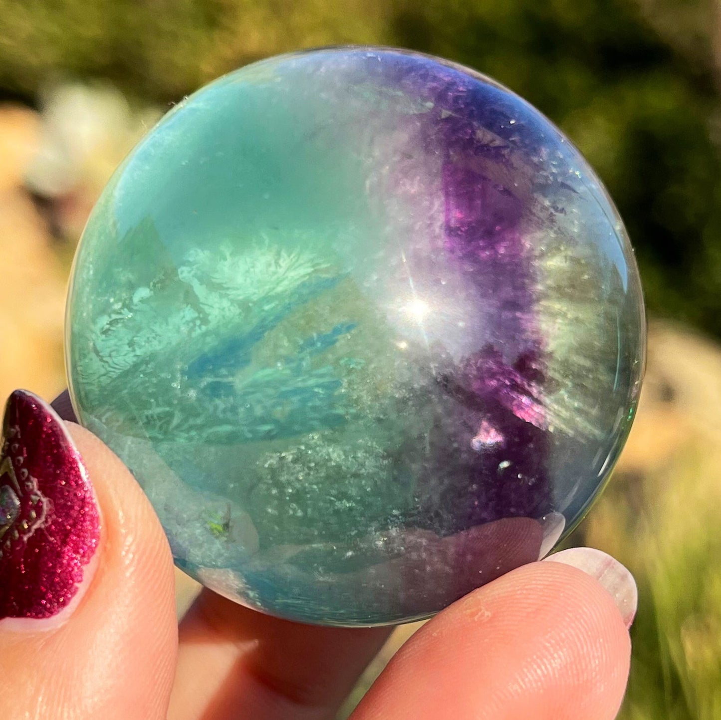 Fluorite Sphere
