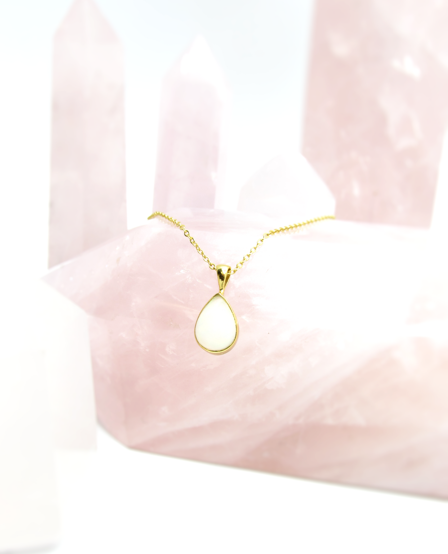 Ethiopian Opal Pendant – 14K Gold Vermeil