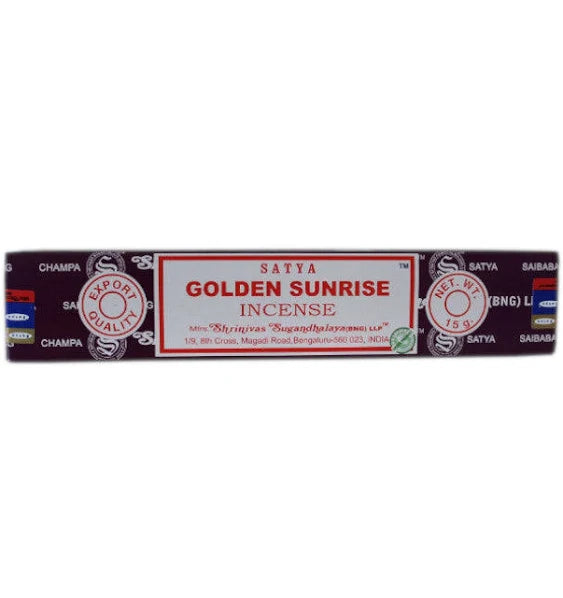 Satya Incense Golden Sunrise