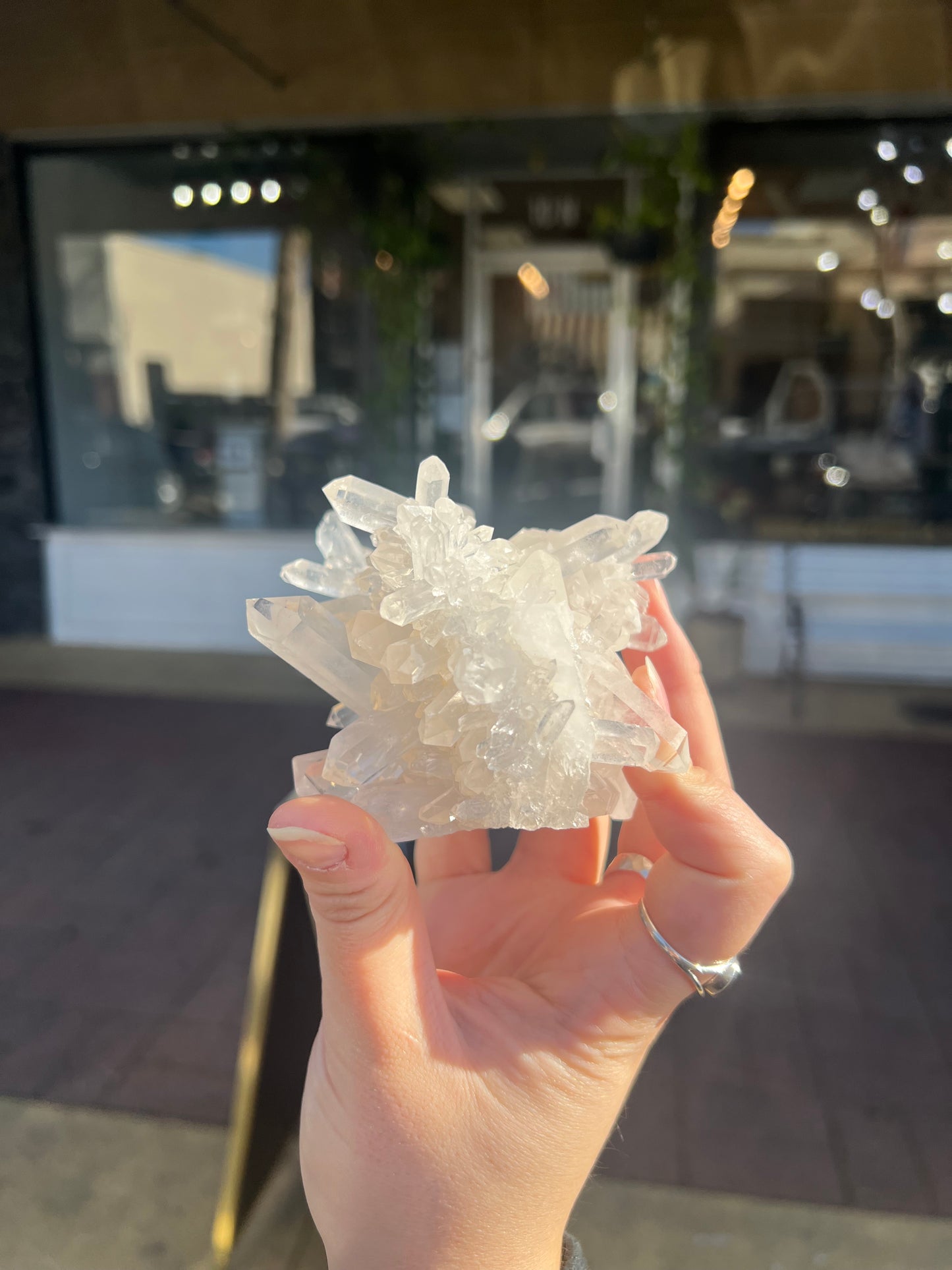 Clear Quartz Cluster C