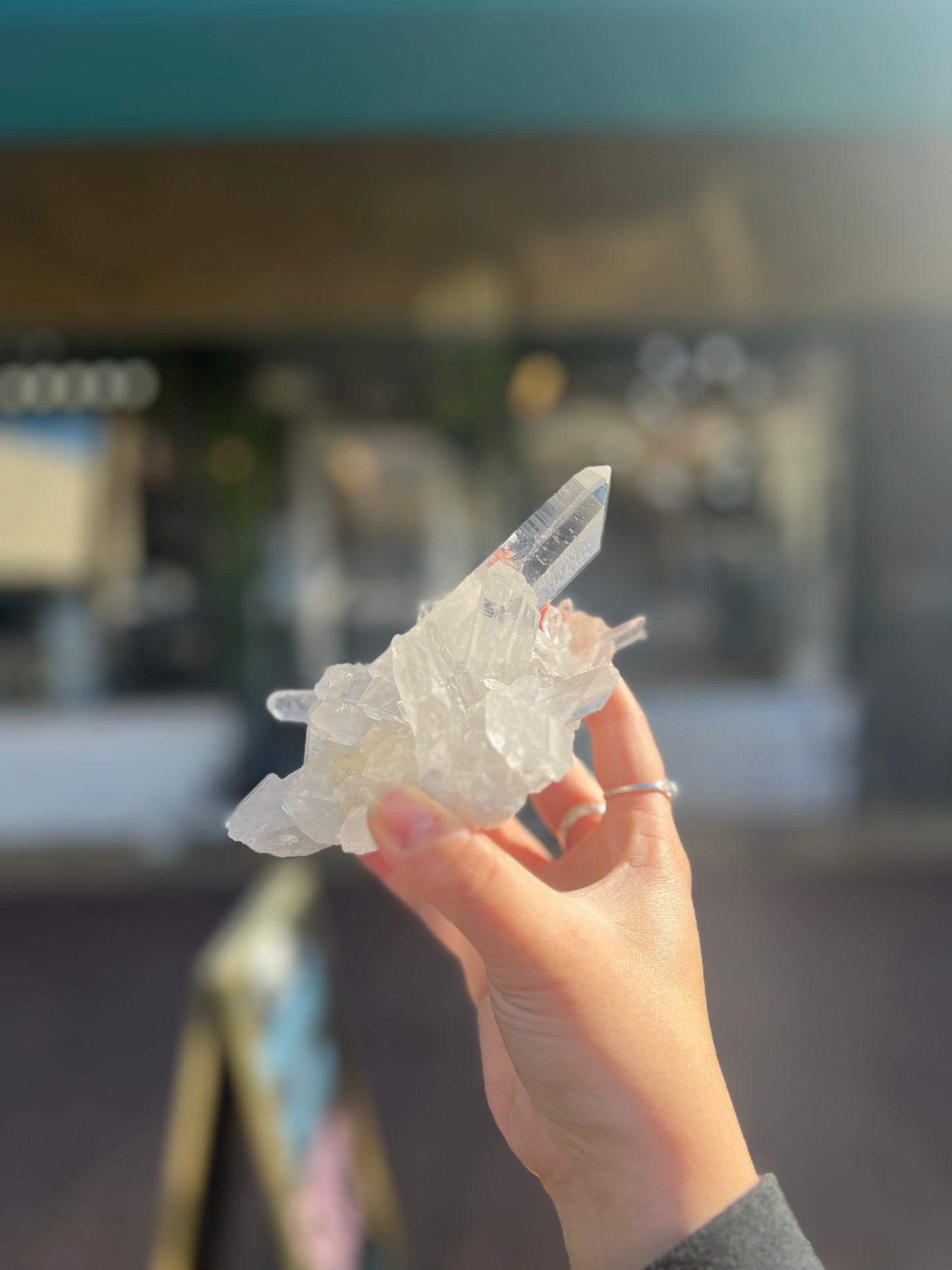 Clear Quartz Cluster B