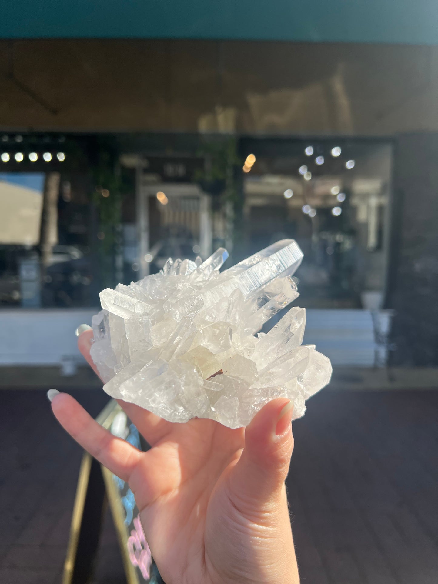 Clear Quartz Cluster B