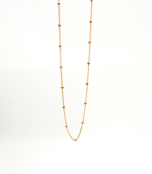 14K GF Rose Gold Satellite Chain