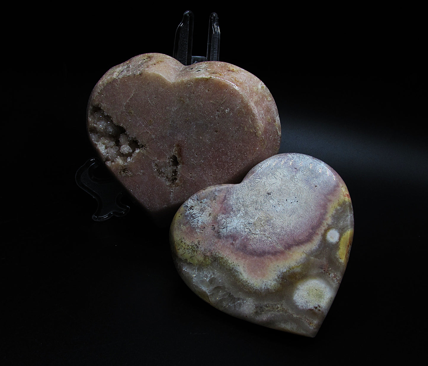 Pink Amethyst Heart