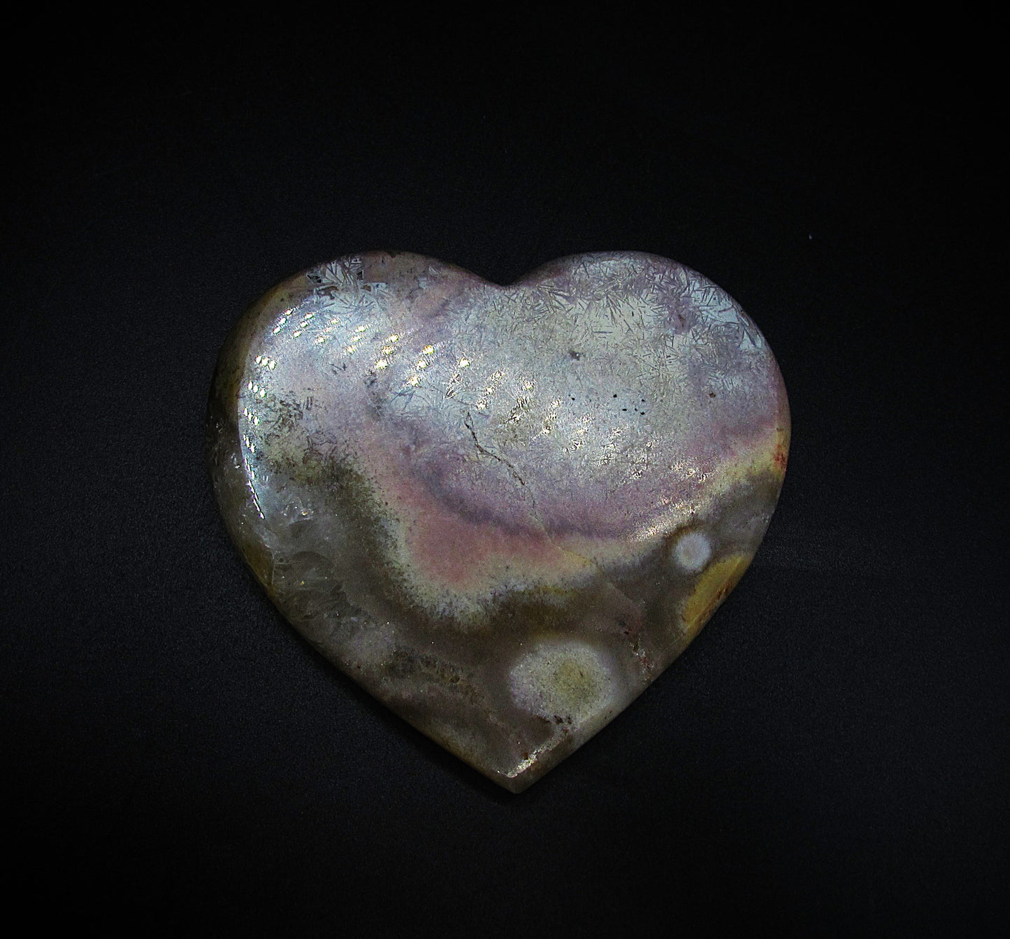 Pink Amethyst Heart