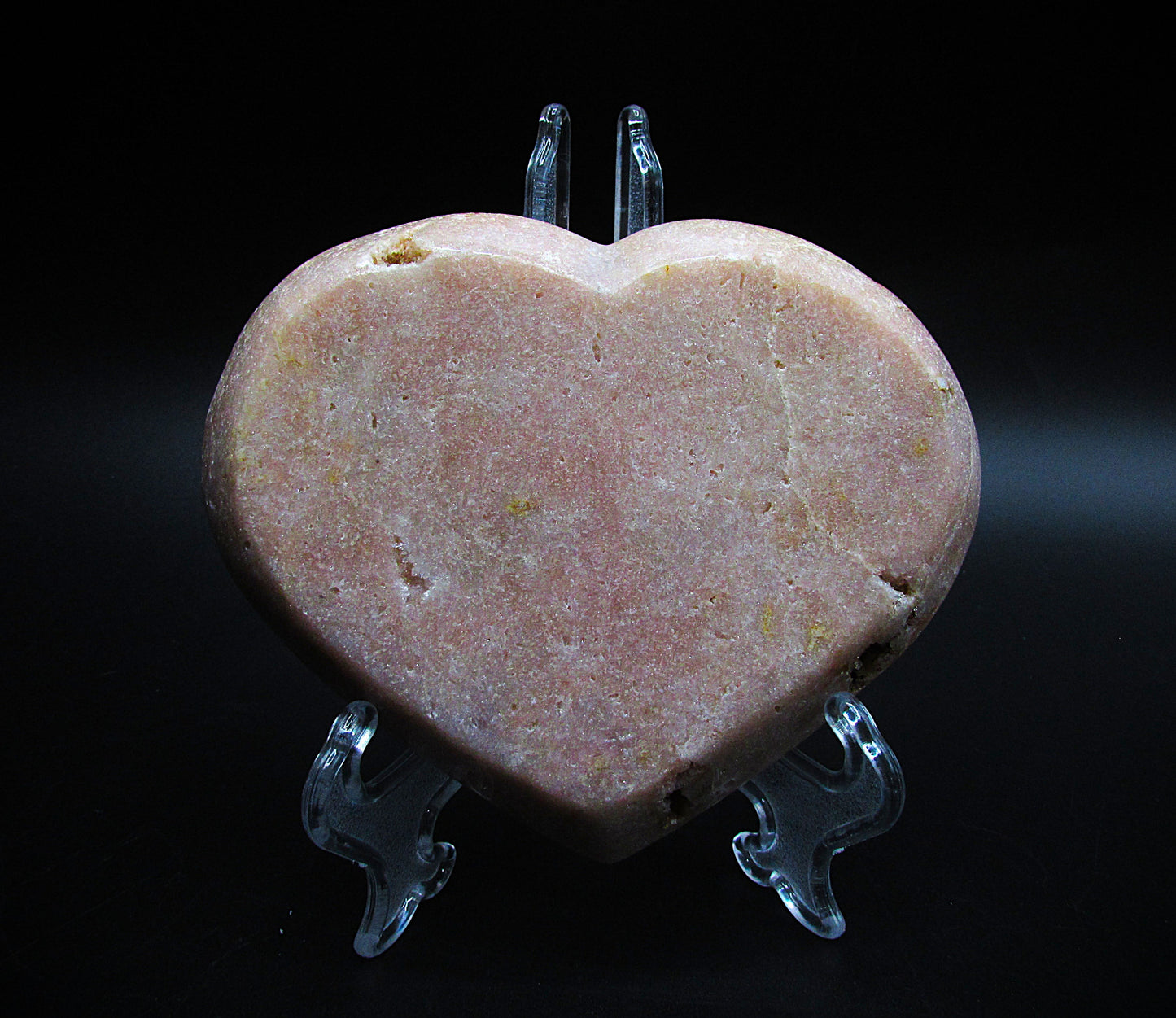 Pink Amethyst Heart