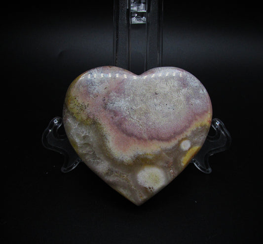 Pink Amethyst Heart