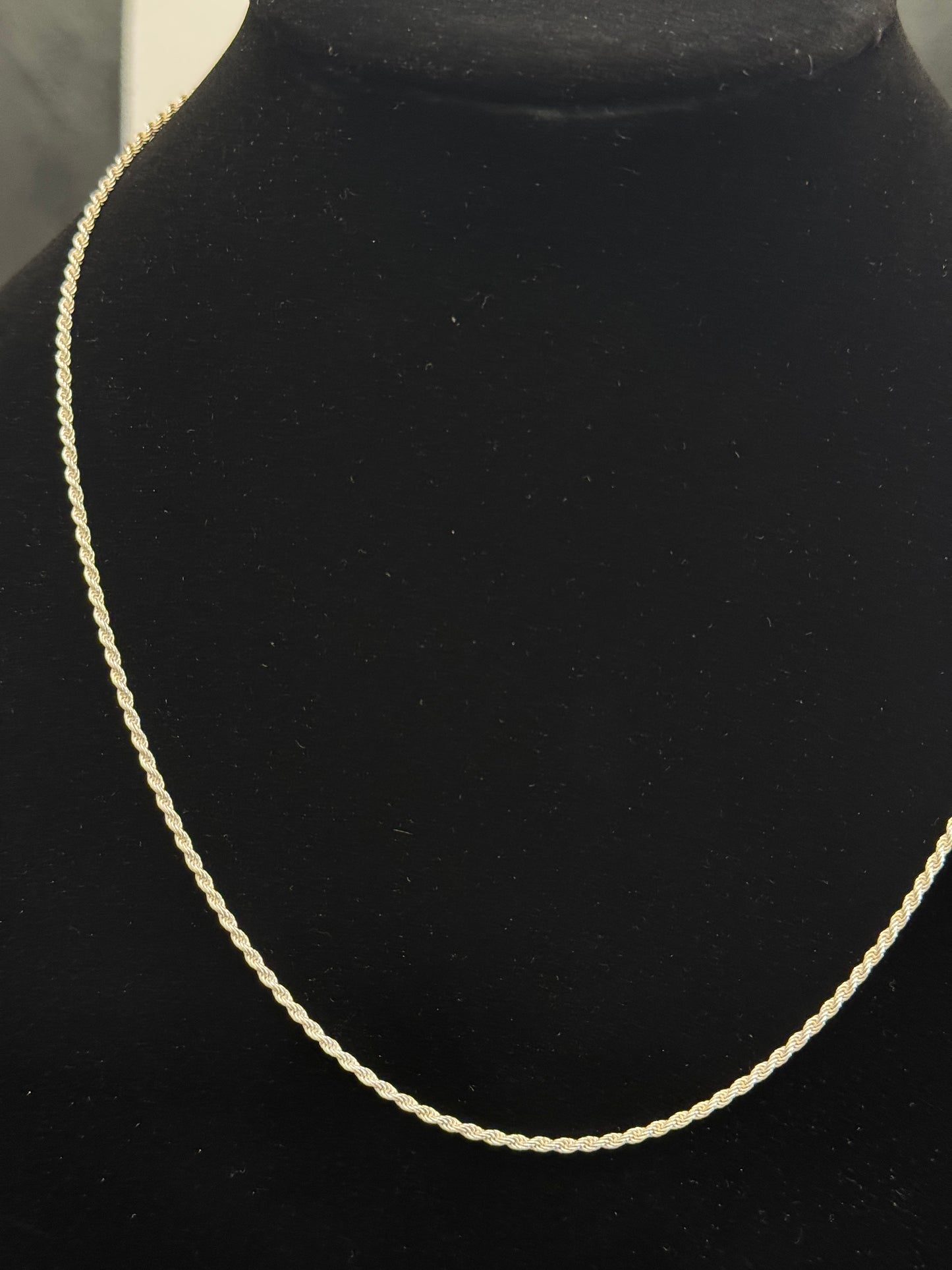 Italian Diamond Cut Rope Chain | .925 Sterling Silver
